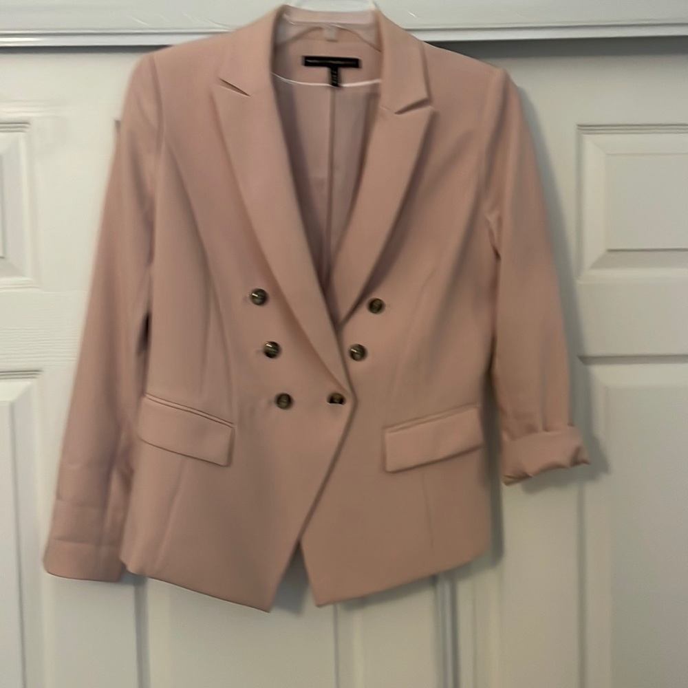 White House Black Market double breasted suit blazer. Size 12